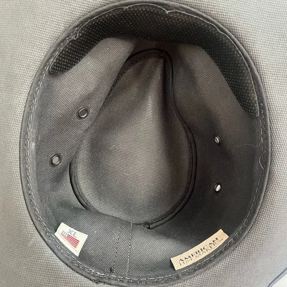 AMERICAN HAT MAKER Head in home limited edition adj sweatband Cowboy Hat - Picture 7 of 15